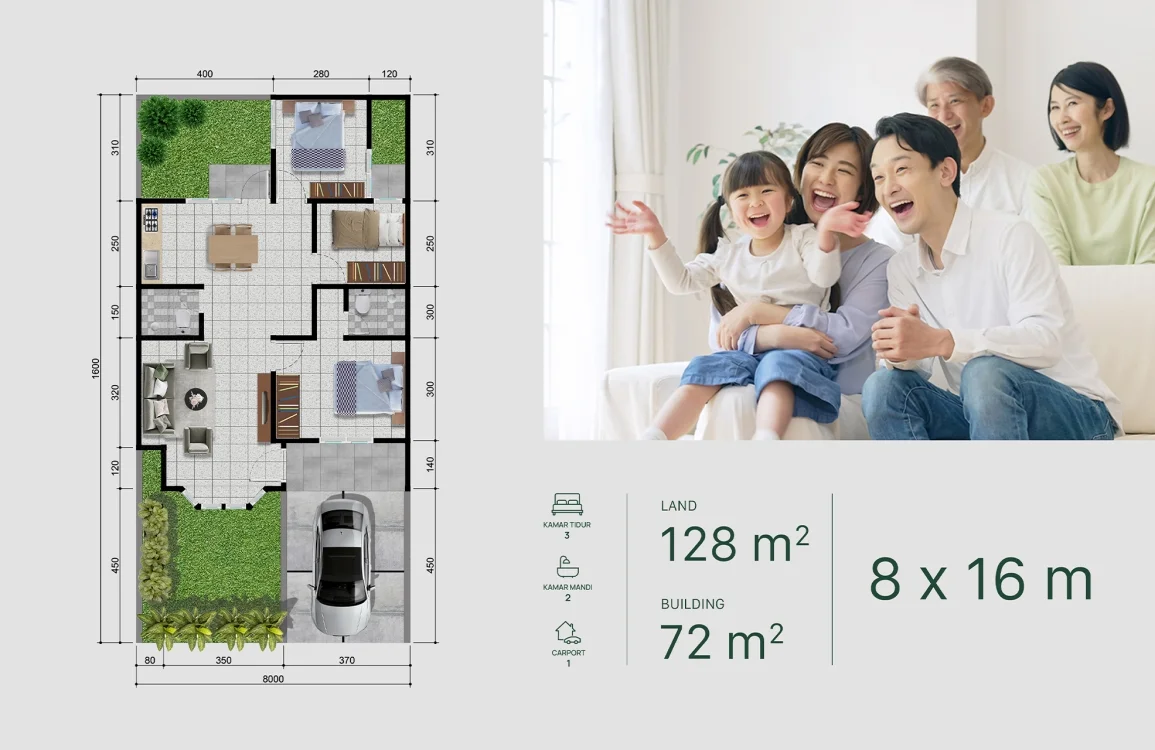 Perumahan Suryamas Liandra City Wisteria