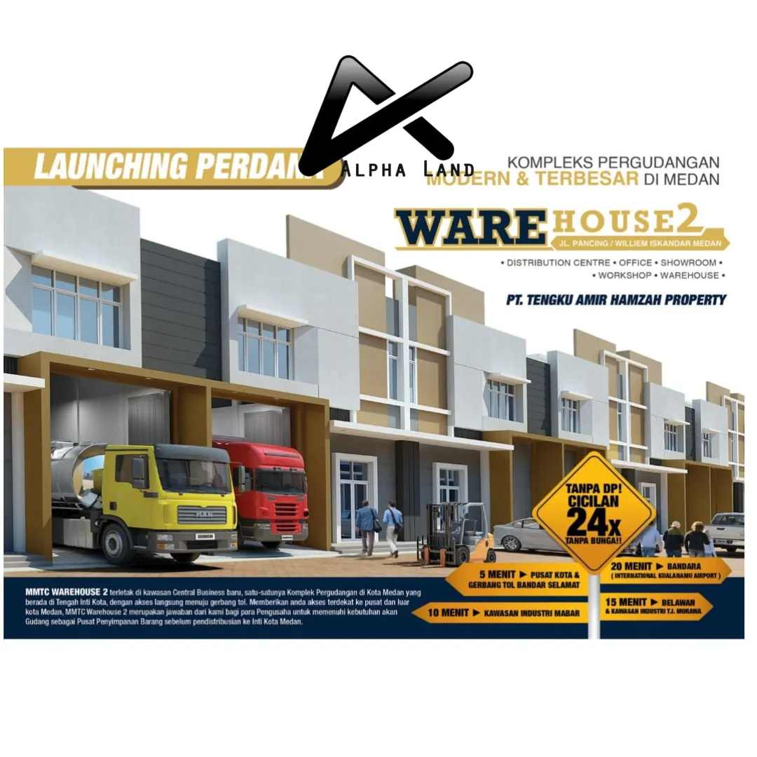 Dijual Gudang Luas MMTC WareHouse2